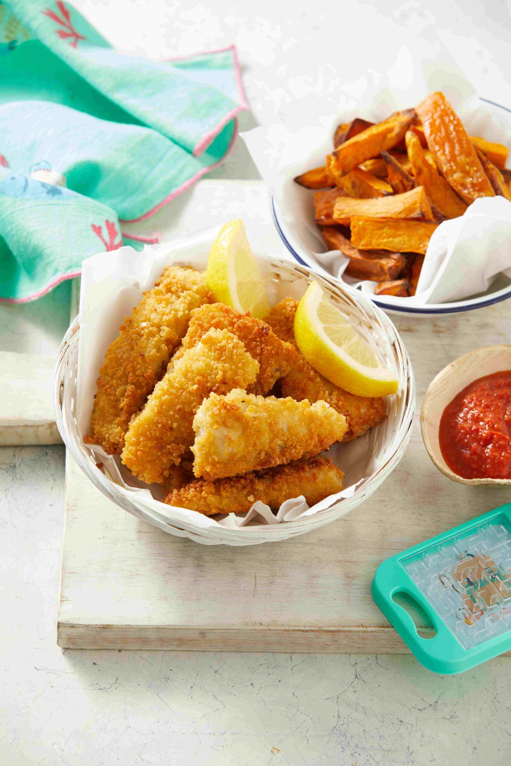 Crispy Fish Fingers